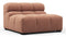 Tufty - Tufty Module, Armless, Mocha Mousse Vegan Suede