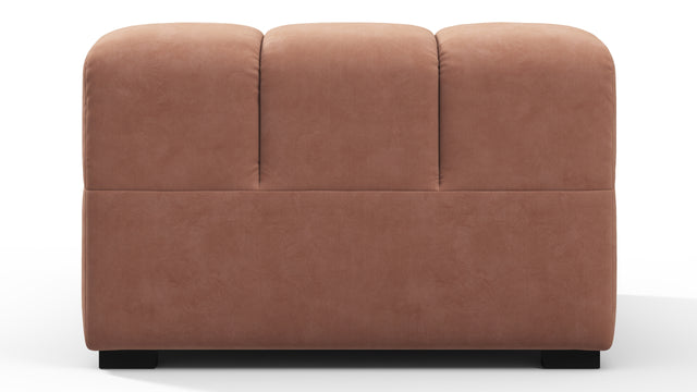 Tufty - Tufty Module, Armless, Mocha Mousse Vegan Suede