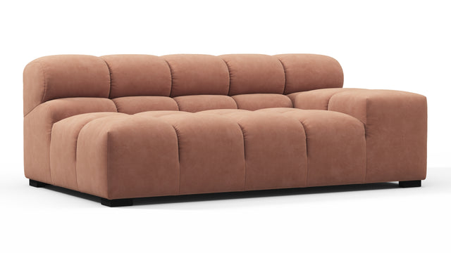 Tufty - Tufty Module, Extra Large Right Arm, Mocha Mousse Vegan Suede