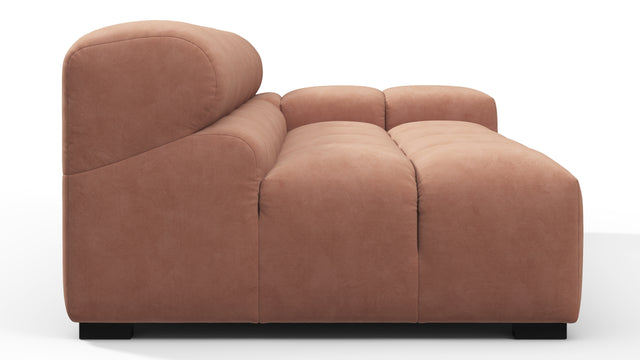 Tufty - Tufty Module, Extra Large Right Arm, Mocha Mousse Vegan Suede