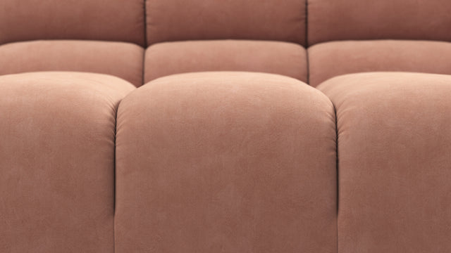 Tufty - Tufty Module, Extra Large Right Corner, Mocha Mousse Vegan Suede