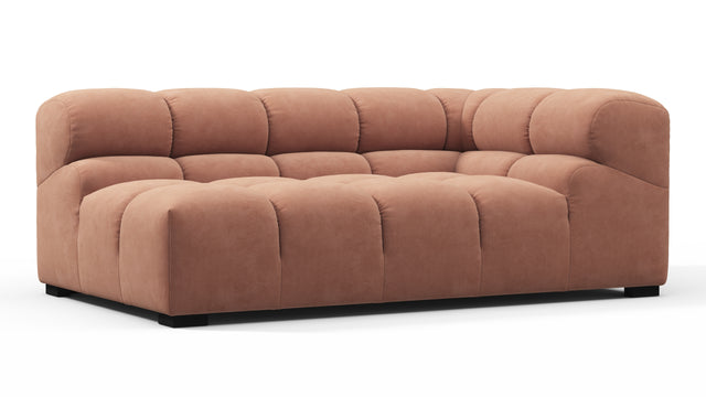 Tufty - Tufty Module, Extra Large Right Corner, Mocha Mousse Vegan Suede