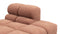 Tufty - Tufty Module, Right Chaise, Armless, Mocha Mousse Vegan Suede