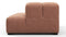 Tufty - Tufty Module, Right Chaise, Armless, Mocha Mousse Vegan Suede