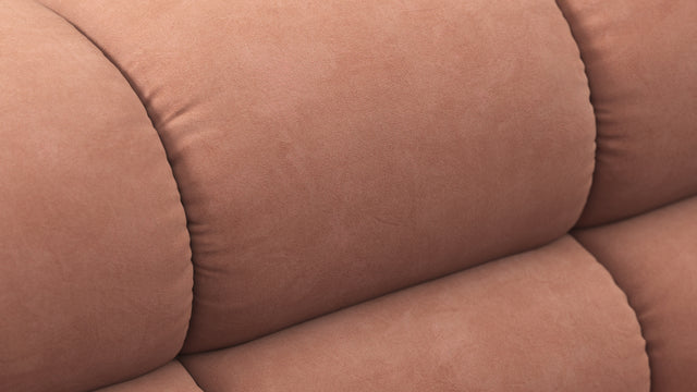 Tufty - Tufty Module, Right Corner, Mocha Mousse Vegan Suede