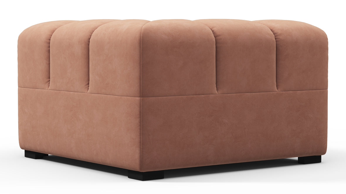 Tufty - Tufty Module, Right Corner, Mocha Mousse Vegan Suede