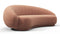 Julep - Julep Sofa, Mocha Mousse Vegan Suede