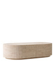 Noel Reeded Stone Coffee Table