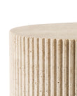 Noel Reeded Stone Coffee Table