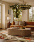 Noel Reeded Stone Coffee Table