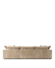Sky Three Seater with Ottoman, Left