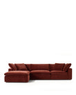 Sky Three Seater with Ottoman, Right