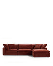 Sky Three Seater with Ottoman, Left