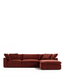 Sky Three Seater with Ottoman, Left
