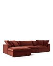 Sky Three Seater with Ottoman, Right
