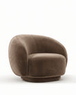 Lounge Chairs Julep Lounge Chair, Cinnamon Velvet