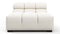 Tufty Outdoor - Tufty Outdoor Module, Armless Chaise, Soft White Performance Weave