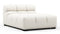 Tufty Outdoor - Tufty Outdoor Module, Armless Chaise, Soft White Performance Weave