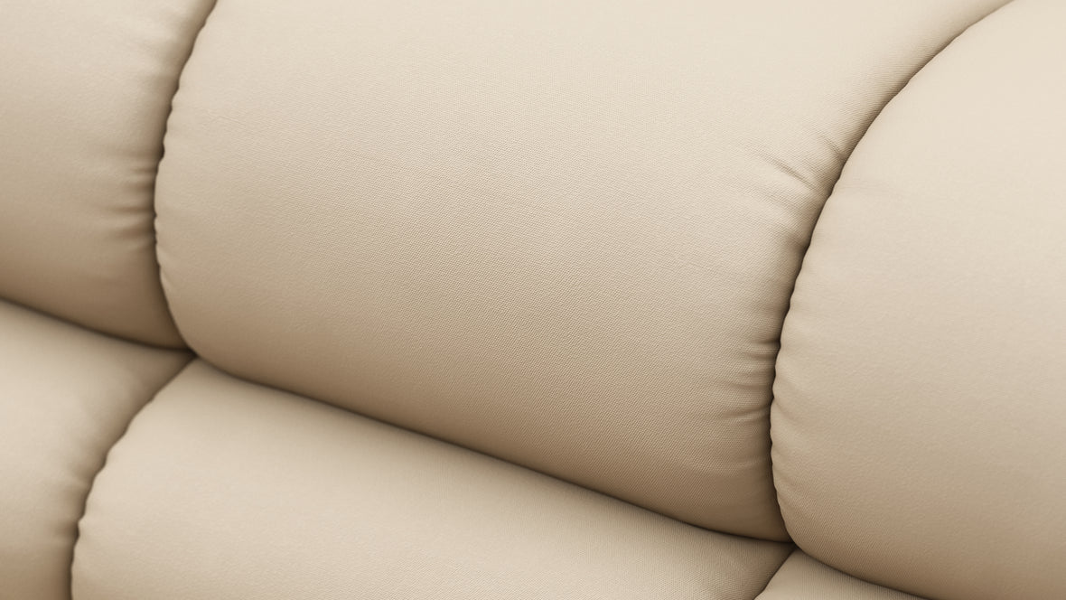 Tufty Outdoor - Tufty Outdoor Module, Armless, Latte Performance Weave