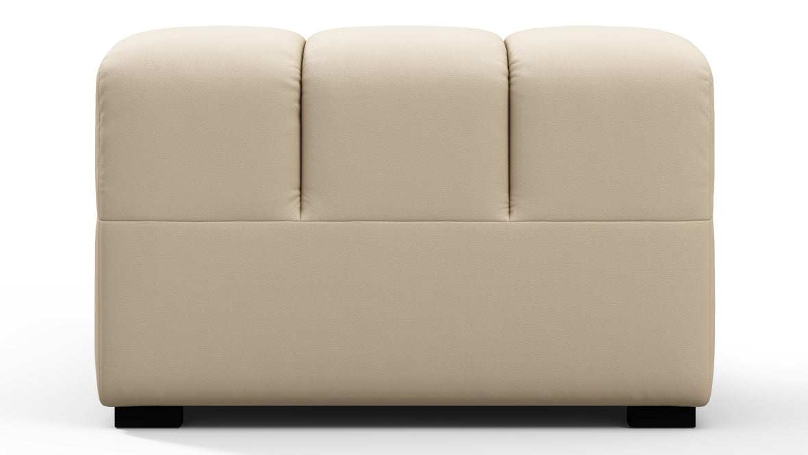 Tufty Outdoor - Tufty Outdoor Module, Armless, Latte Performance Weave