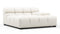 Tufty Outdoor - Tufty Outdoor Module, Deep Large Right Arm, Soft White Performance Weave