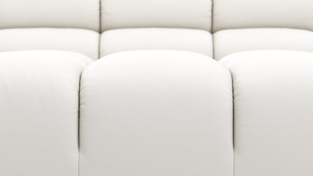 Tufty Outdoor - Tufty Outdoor Module, Extra Large Right Corner, Soft White Performance Weave