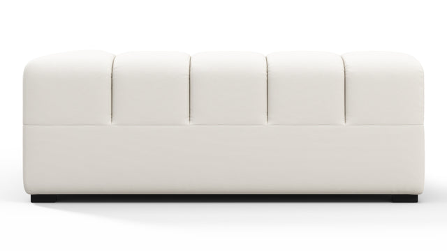 Tufty Outdoor - Tufty Outdoor Module, Extra Large Right Corner, Soft White Performance Weave