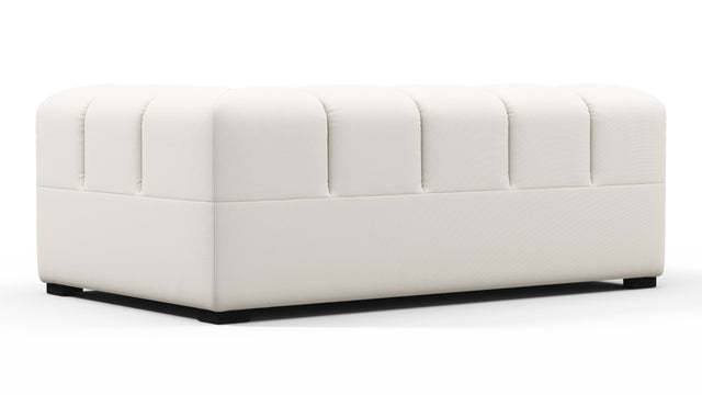 Tufty Outdoor - Tufty Outdoor Module, Extra Large Right Corner, Soft White Performance Weave