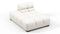 Tufty Outdoor - Tufty Outdoor Module, Left Chaise, Armless, Soft White Performance Weave