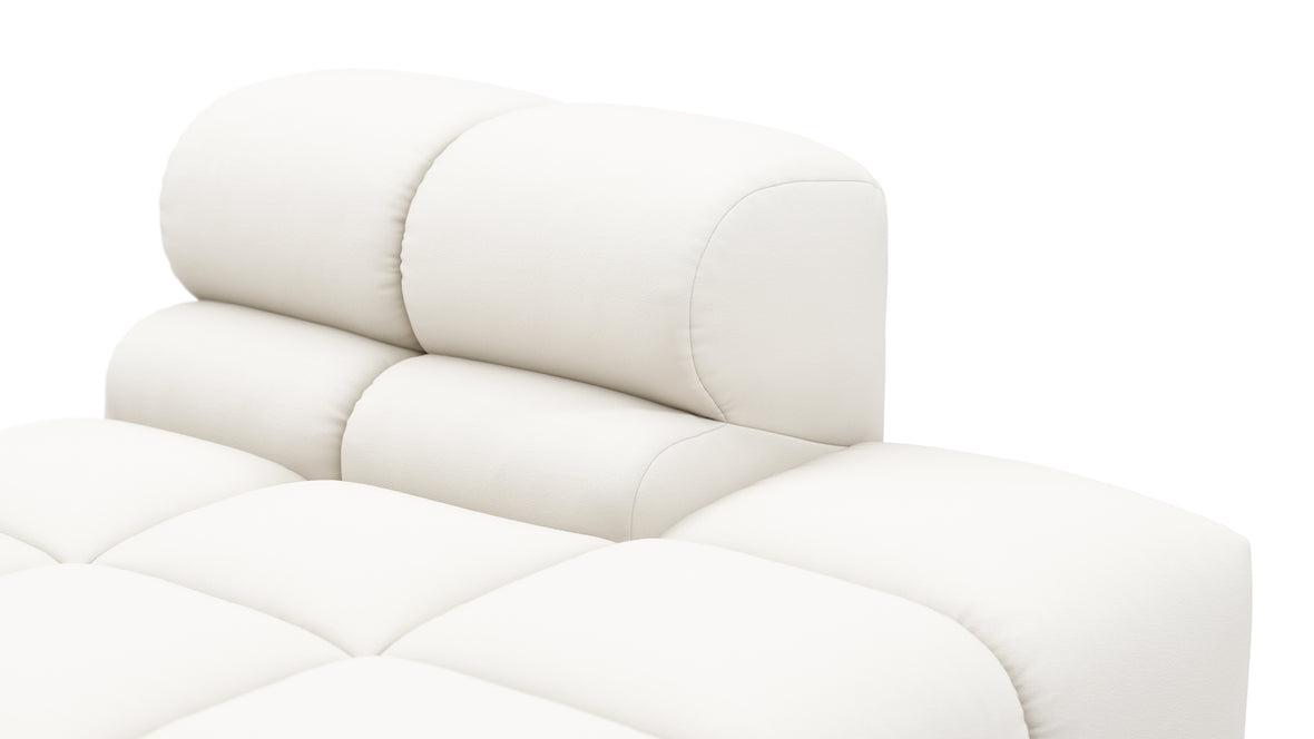Tufty Outdoor - Tufty Outdoor Module, Right Chaise, Armless, Soft White Performance Weave