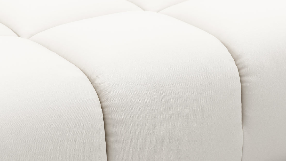 Tufty Outdoor - Tufty Outdoor Module, Right Chaise, Armless, Soft White Performance Weave