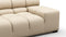 Tufty Outdoor - Tufty Outdoor Sectional, Extra Large Sofa, Latte Performance Weave