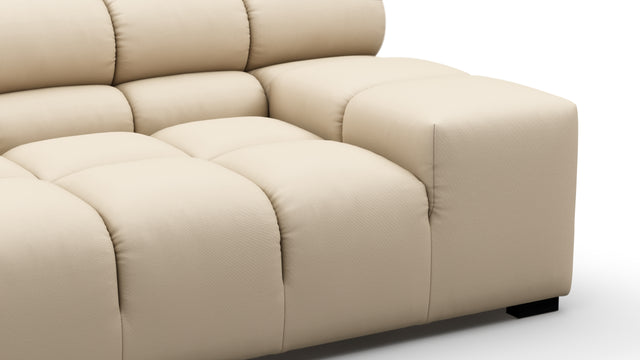 Tufty Outdoor - Tufty Outdoor Sectional, Extra Large Sofa, Latte Performance Weave