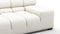 Tufty Outdoor - Tufty Outdoor Sectional, Extra Large Sofa, Soft White Performance Weave