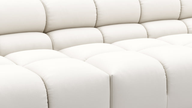 Tufty Outdoor - Tufty Outdoor Sectional, Extra Large Sofa, Soft White Performance Weave