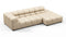 Tufty Outdoor - Tufty Outdoor Sectional, Small L, Right, Latte Performance Weave