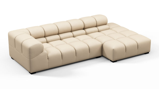 Tufty Outdoor - Tufty Outdoor Sectional, Small L, Right, Latte Performance Weave