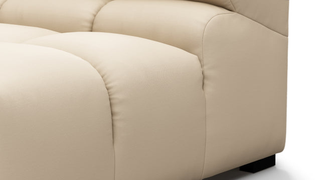 Tufty Outdoor - Tufty Outdoor Sectional, Small, Left Chaise, Latte Performance Weave