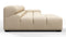 Tufty Outdoor - Tufty Outdoor Sectional, Small, Left Chaise, Latte Performance Weave
