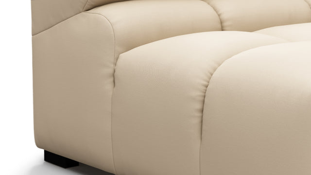 Tufty Outdoor - Tufty Outdoor Sectional, Small, Right Chaise, Latte Performance Weave