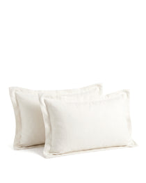 Arcata Washed Linen Sham Pillowcases