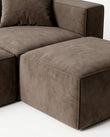 Sectionals Toledo Boneless Sectional Sofa, Right