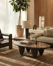 Coffee Tables Noma Coffee Table, Dark Emperador Marble