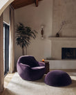 Faro Lounge Chair with Pouf