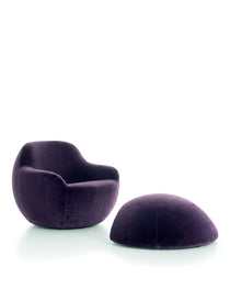 Faro Lounge Chair with Pouf