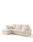 Sectionals Altea Boneless Sectional Sofa, Left