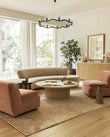 3 Seaters Serpentine Sofa