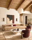 3 Seaters Strips Three Seater Sofa