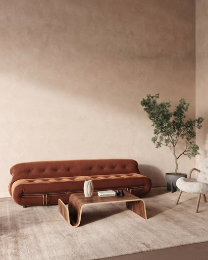 Scando Coffee Table, Walnut – Interior Icons