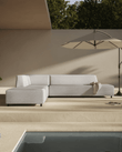 Acqua Outdoor Ottoman | FINAL SALE